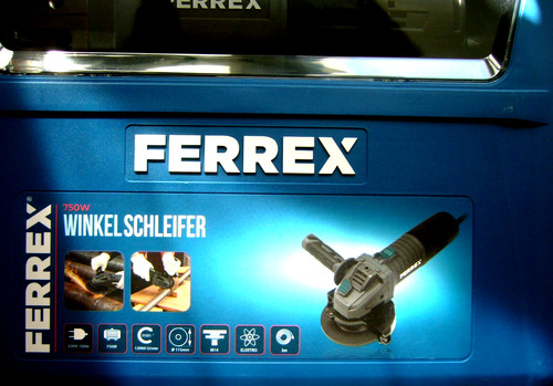 Winkelschleifer ferrex 750 - winkelschleifer,