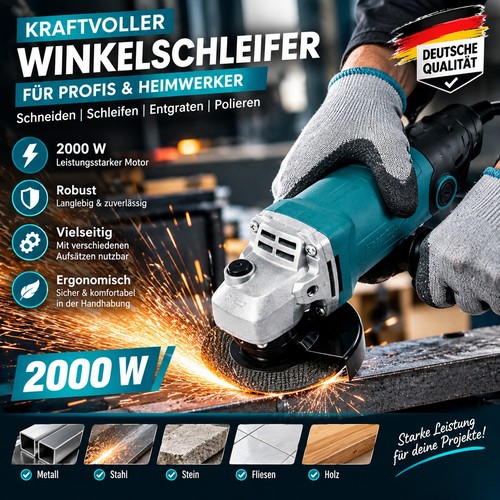 Winkelschleifer 125 2000w - 125, mm,