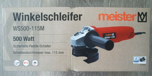 Meister winkelschleifer - meister,