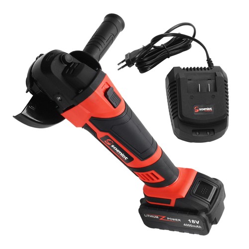 Akku winkelschleifer 18v 0ah - 18v, 4.0ah